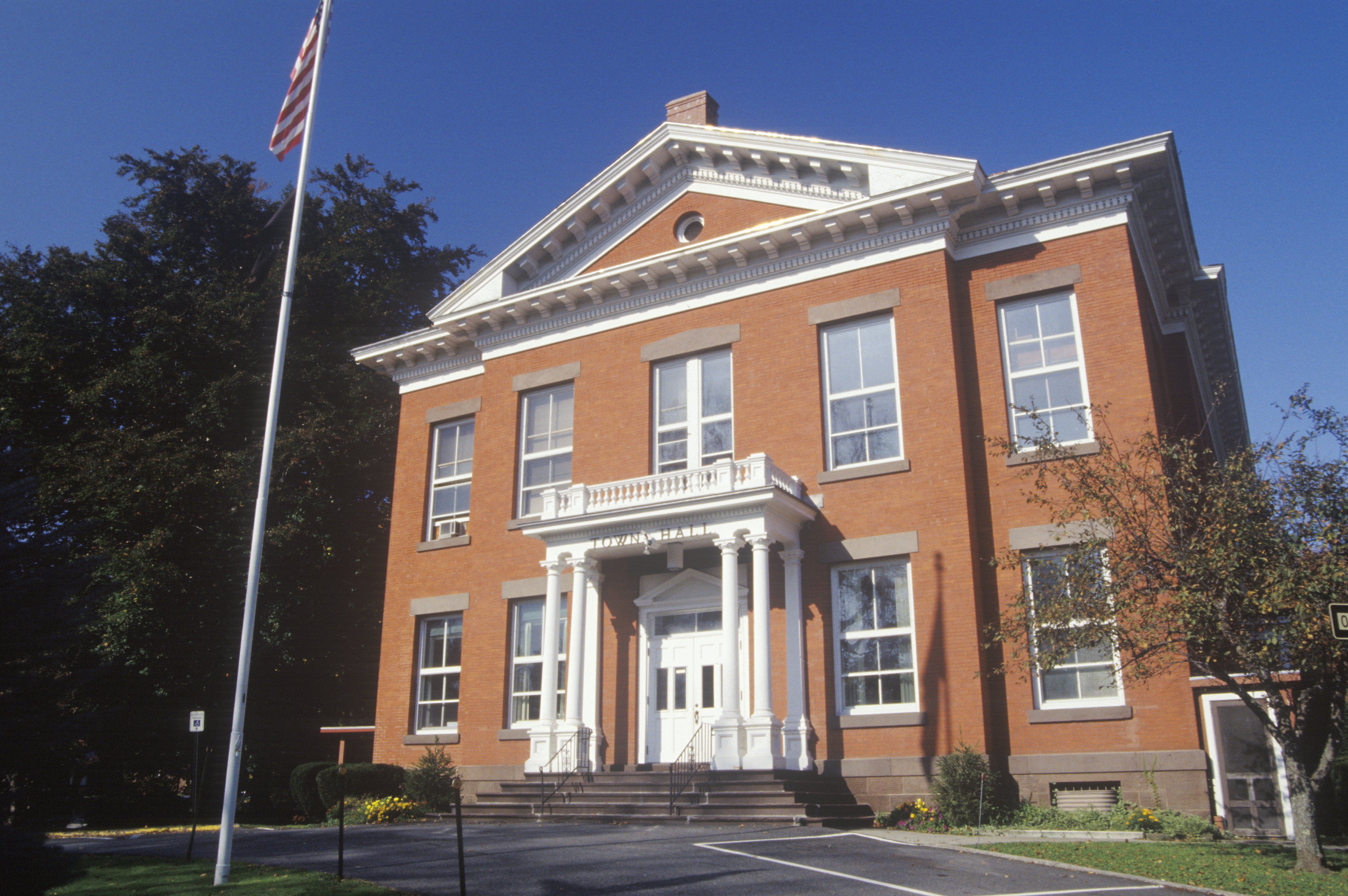 Stock photo of a city hall 