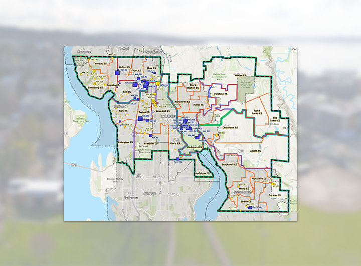 Enrollment Forecasting Map