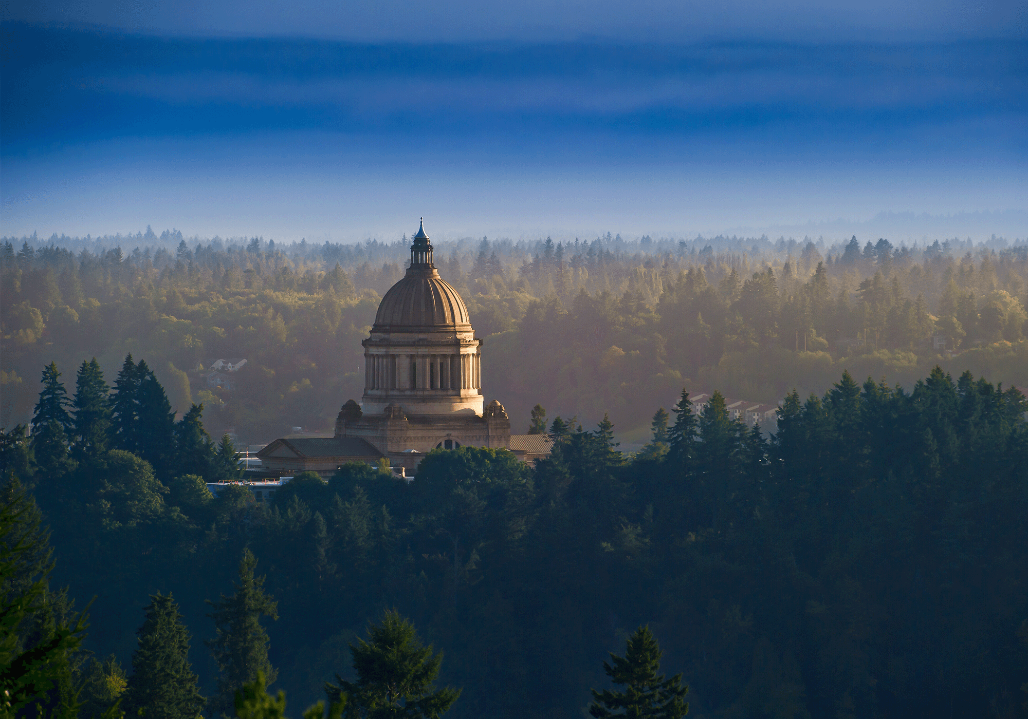 Washington state capitol in Olympia