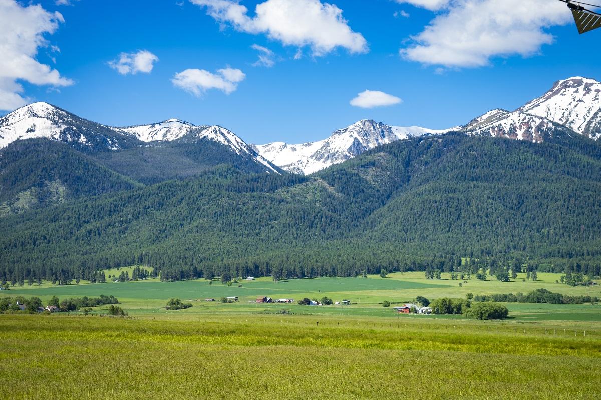 Mountain scene 