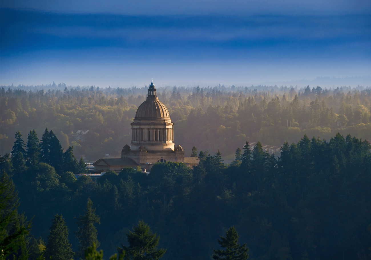 Washington state capitol in Olympia