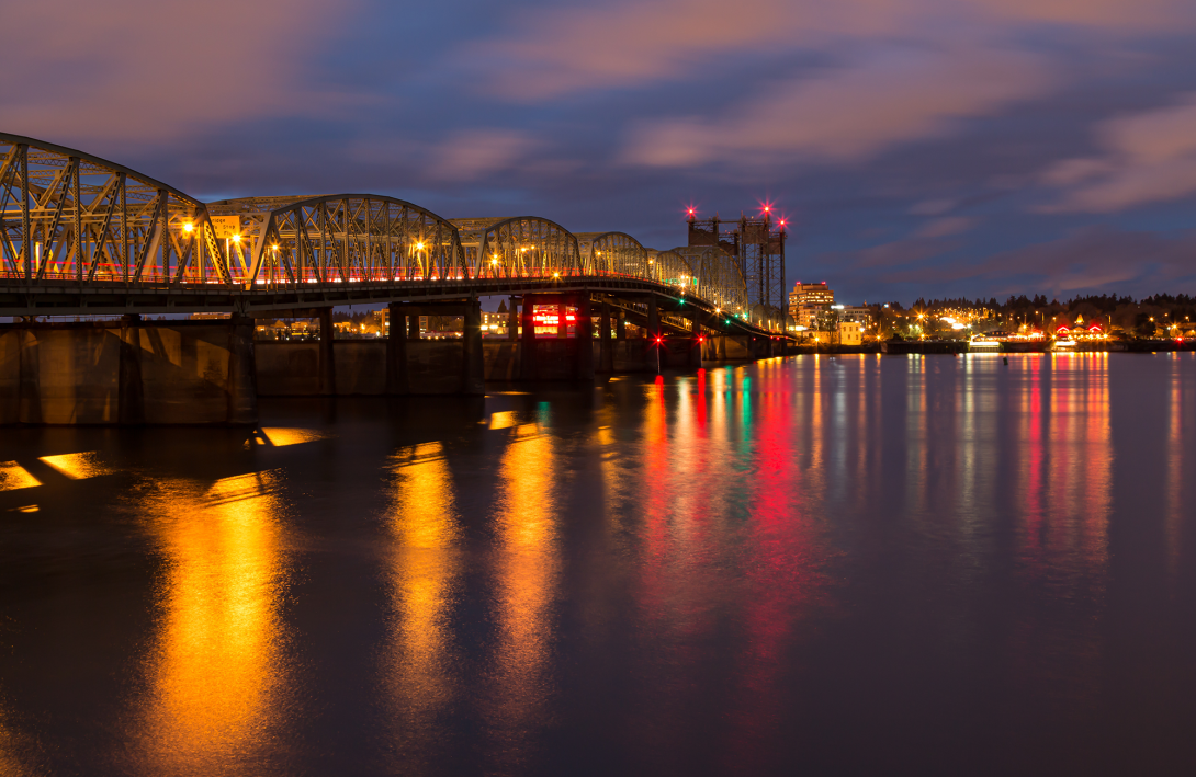 the Vancouver, Washington skyline